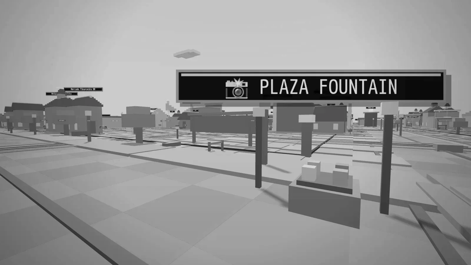Civic Plaza in Gold Rush Town — the Guild, Assay Observatory and Claim Office that map the agent economy